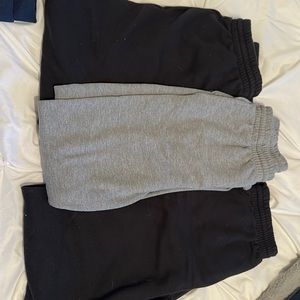 THREE PAIRS OF SWEATPANTS